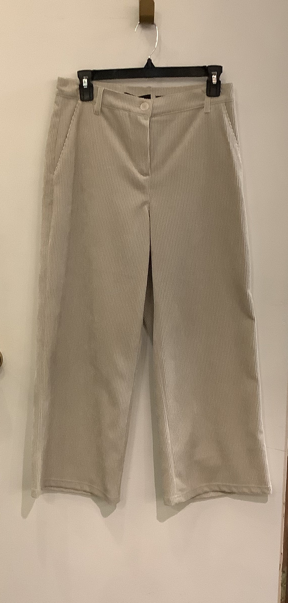 Bone “Cloe” Wide Leg, Wide Wale Corduroy Pants by Robell.