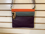 Multi-Colored Crossbody Leather Reversible 4 Bags in  One by Soruka