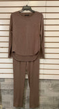 Mocha Knit, Pull On Pants by Nallie & Millie.