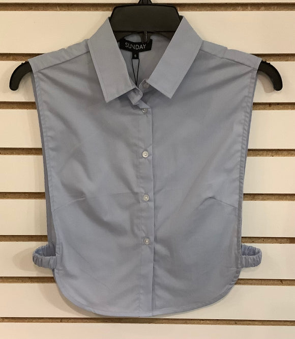 Light Blue Detachable Half Shirt (Dickie)by Sunday.