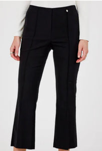 Black Pull-On BootLeg Pant by Robell.