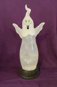 Lighted Swirling Smoke Ghost 13.5”