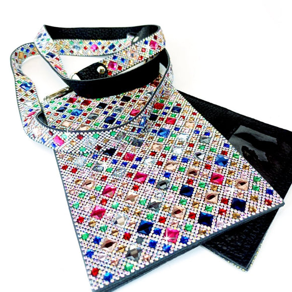 Lady Kent Collection Sparkling Crystal Cellphone Purse-Candy Crush