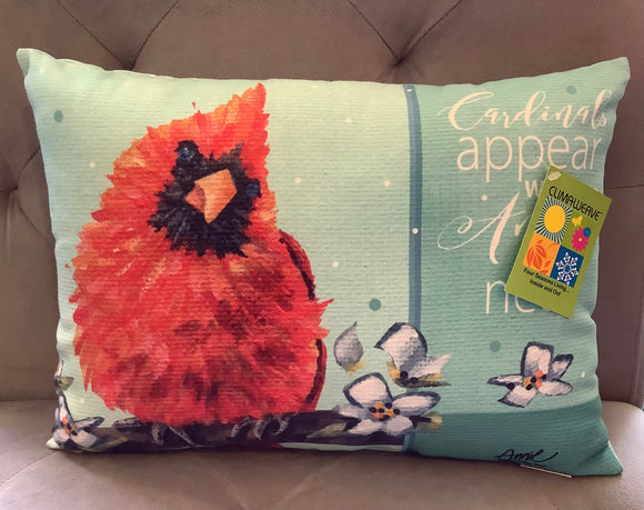 Cardinal 18 x 13 Pillow