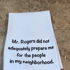 Towel-“Mr. Rogers”