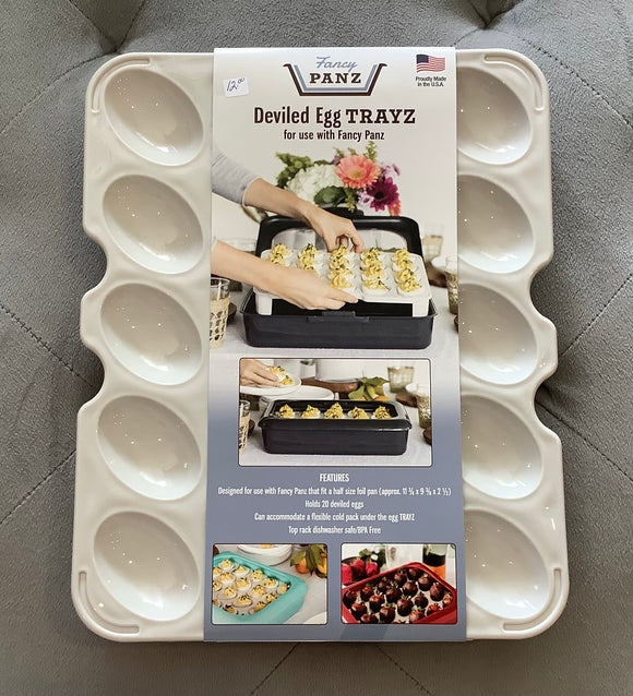 Fancy Panz Deviled Egg Tray Insert for 9” X 11” Pans