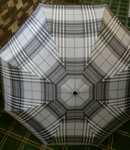 Umbrella - inverted plaid