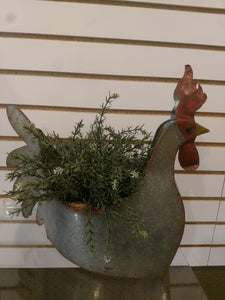 Rooster planter