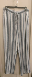 Striped Pants in blues