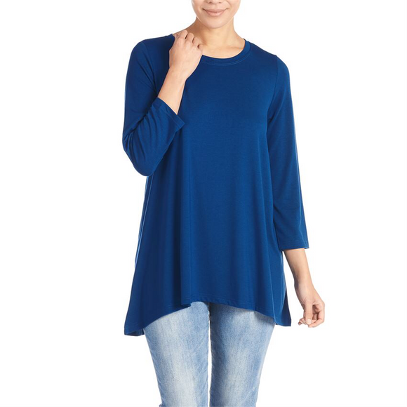 Essential Tunic - Blueberry