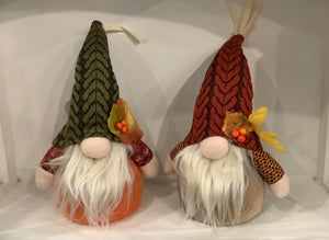 10” LED Fall Gnomes