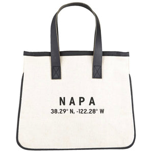 Napa Square Canvas Tote