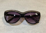 Sunglasses BiFocal Readers with Bling on Frames.