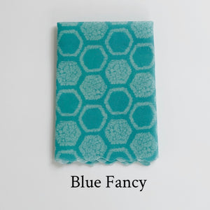 Small Beeswax Food Wrap - Blue Famcy