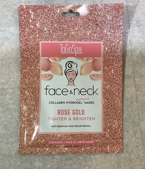 To Go Spa- Face and Neck Mask