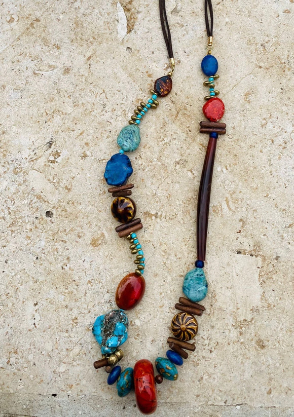 Pre-Order Long Beaded Necklace