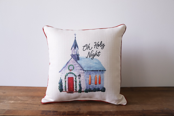 Oh Holy Night pillow