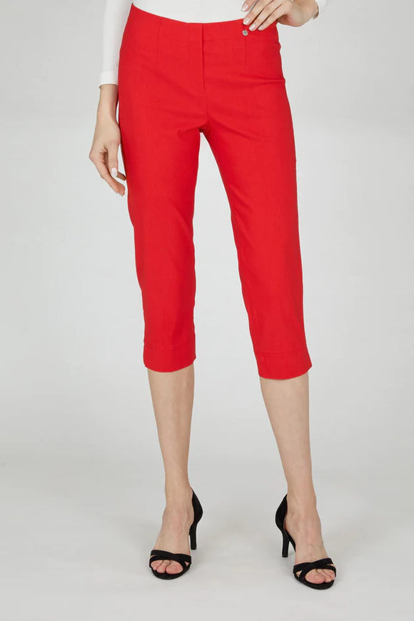 Red Capri Pants by Robell