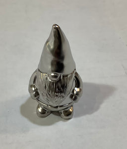 Christmas Tree Silver Bell Charm 1 1/2”