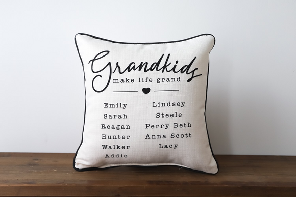 Customizable Make Life Grand pillow