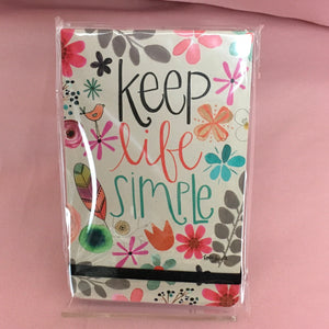 Pocket Notebook - Keep Life Simple