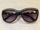 Sunglasses BiFocal Readers with Bling on Frames.