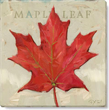 Maple Leaf Giclee Wall Art - 9”x9”