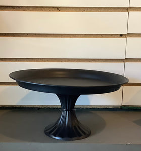 Black Pedestal 11.75” X 6.25”