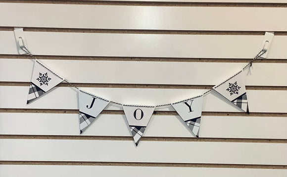 “Joy” Banner 29” X  5”