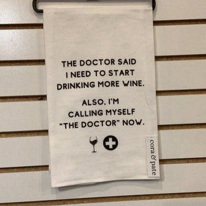 Towel-“The Doctor Said”