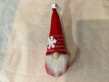 Gnome snowflake ornament, 9.5”