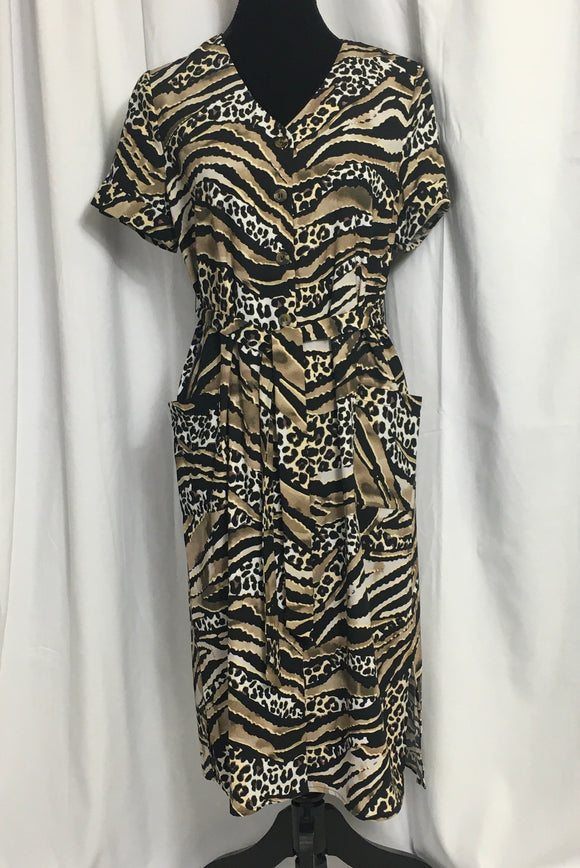 Tribal print dress