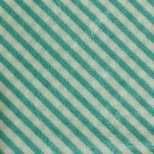 Small Beeswax Food Wrap - Stripes